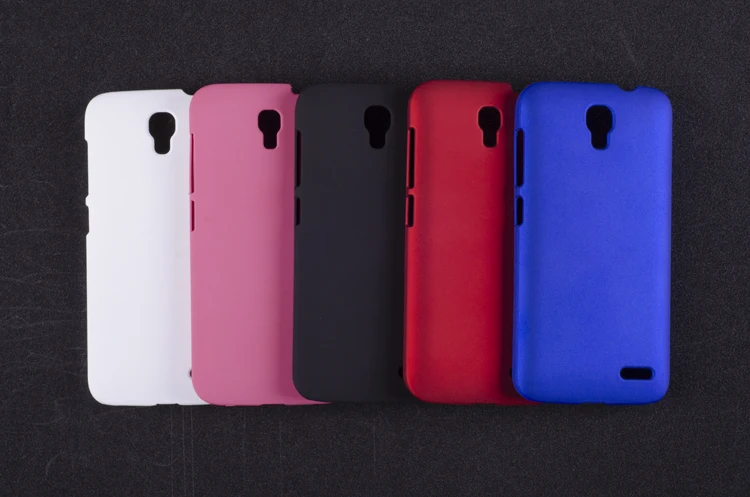 5 цветов на выбор, резиновый матовый жесткий чехол-накладка для Alcatel One Touch Pop UP 6044 чехол, высокое качество