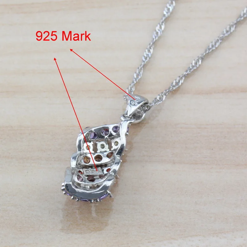 Женский комплект свадебных украшений серьги/ожерелье/браслет/кольцо