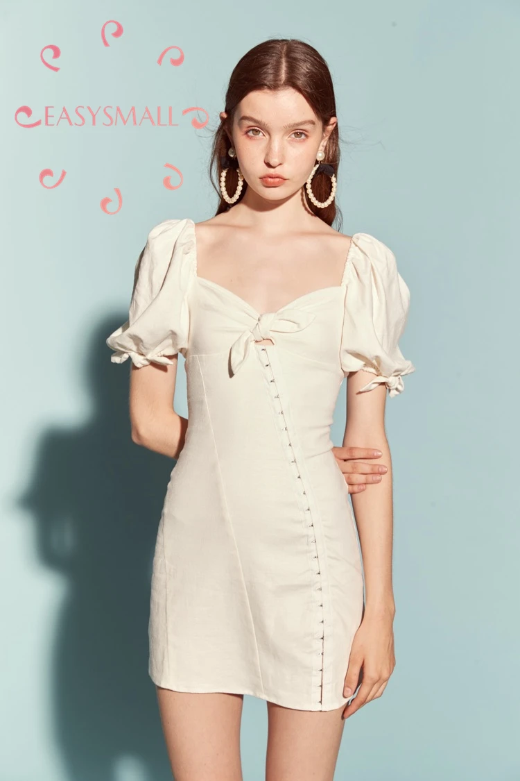 EASYSMALL For Love Lemon женское платье, модное летнее профессиональное платье для работы, формальное платье размера плюс, платья с высокой талией