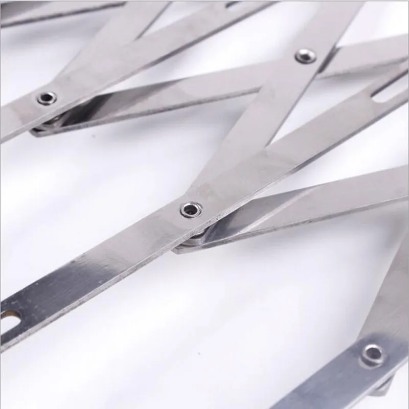 Нож для пиццы из нержавеющей стали с 5 турами/регулируемый инструмент посуда