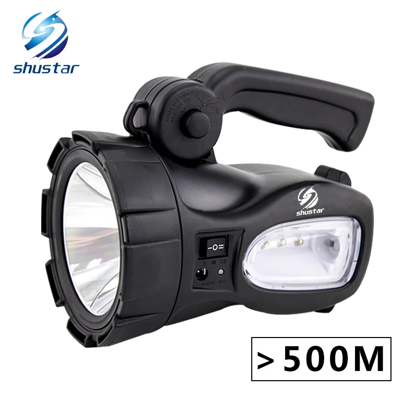 Перезаряжаемый яркий светодиодный фонарь 20 Вт мощные прожекторы встроенный