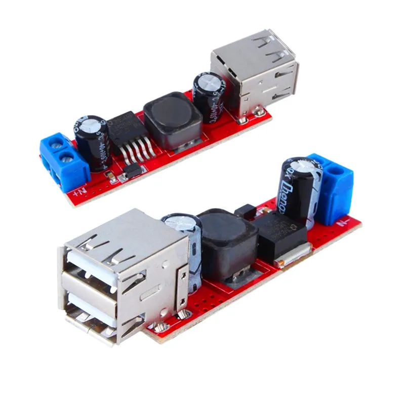 Двойной USB DC с источником питания от постоянного тока 6 V 40 до 5V 3A понижающий