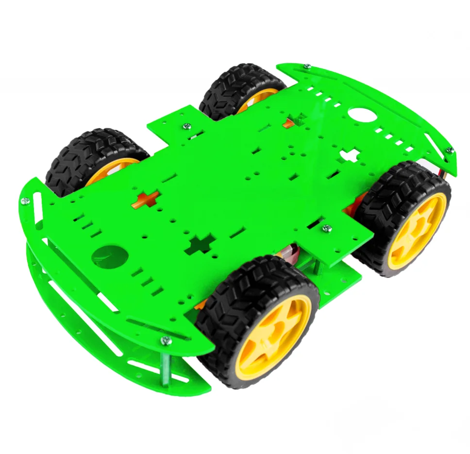 5 видов цветов 4WD умный робот автомобильные шасси для arduino с кодировщиком скорости