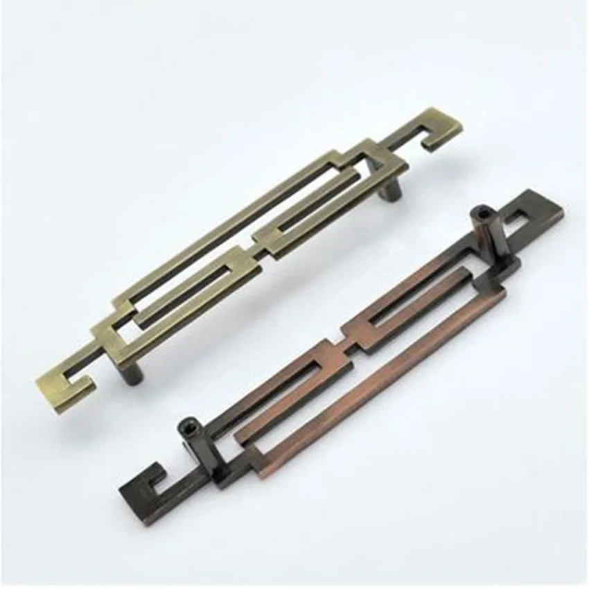 64 мм 96 Chianese винтажный стиль симметричные мебельные ручки бронзовые зеркальные