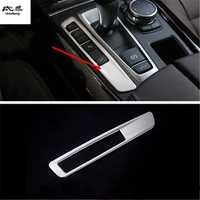 1pc stainless steel gear button decoration cover for 2014 2018 bmw x5 f15 x6 f16 car accessories