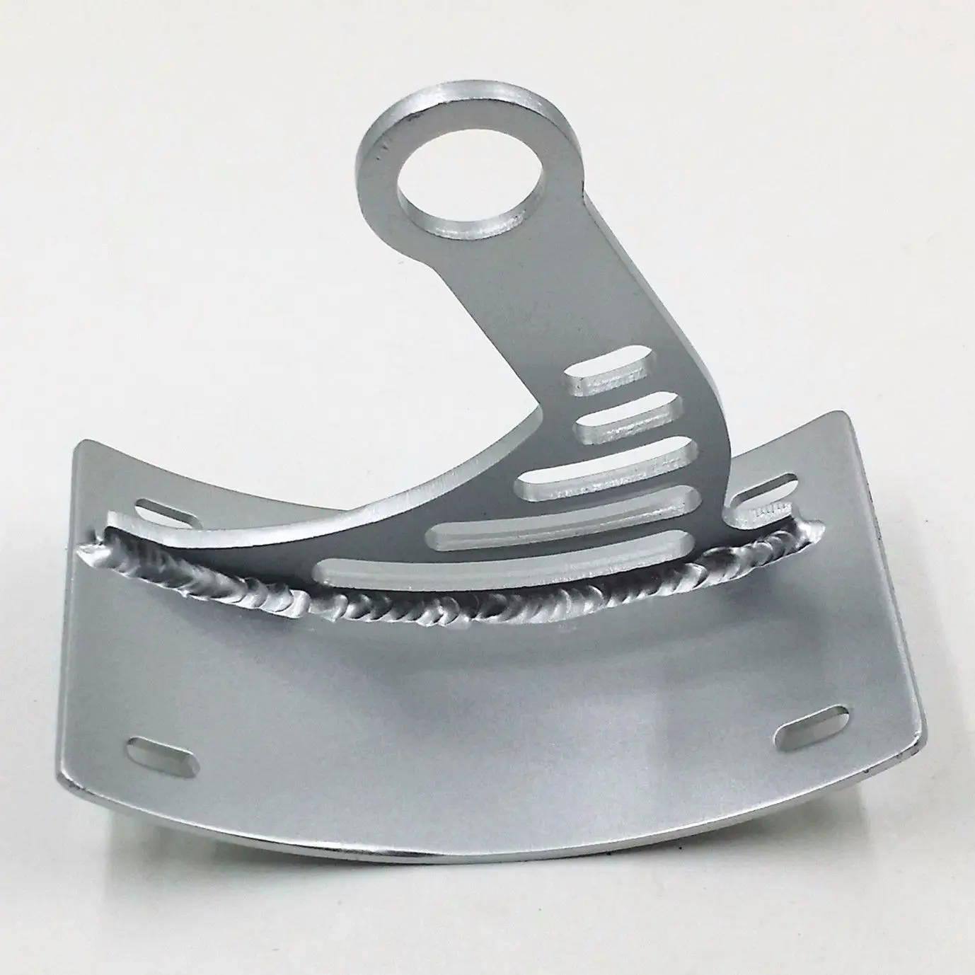 Маятник Боковое крепление кривой номерной знак кронштейн для 2006 2012 Yamaha YZF R6
