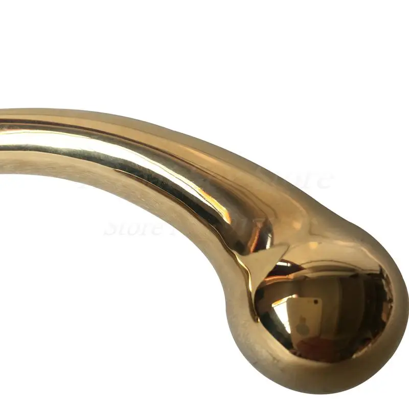 New Gold Color Stainless Steel Anal Dildos Metal Penis Butt Plug Prostate Massager G-Spot Stimulation Sex Products For Women Men | Красота и