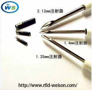 80 шт FDX-B 1 4*8 мм Rfid ветеринарный шприц-транспондер для животных WS | Безопасность и