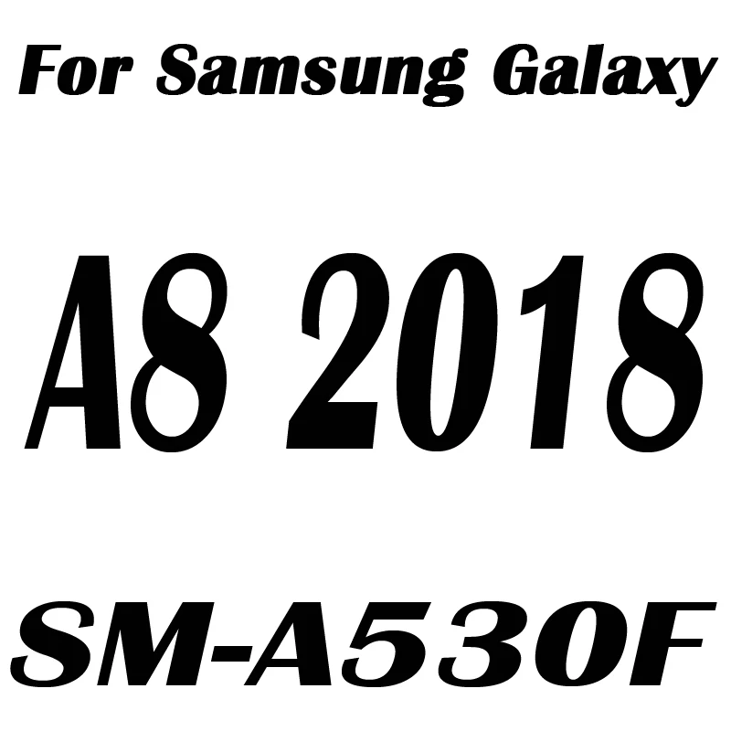 A8 2018 С уровнем твердости 9H закаленное Стекло для samsung Galaxy A7 A6 A8 плюс J4 Core J6 плюс A750F J600F A600F A530F пленка Экран протектор - Цвет: A8 2018