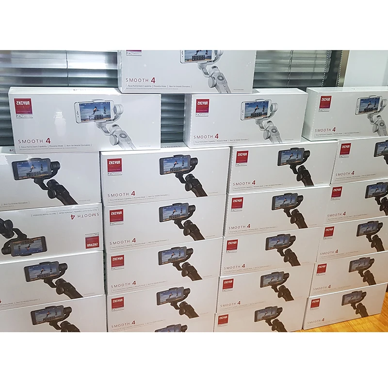 ZHIYUN smooth4 в наличии гладкой 4 3-осевой портативный монопод с шарнирным замком для