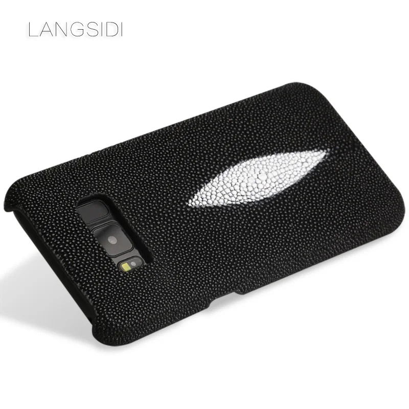 Роскошный мобильный телефон чехол в виде рыбьей чешуи и жемчуга половина пачку