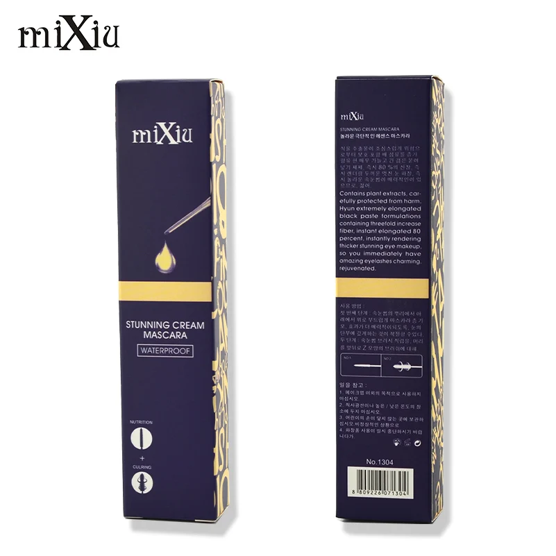 3d тушь для ресниц Mixiu Профессиональный брендовый набор макияжа удлиняющие