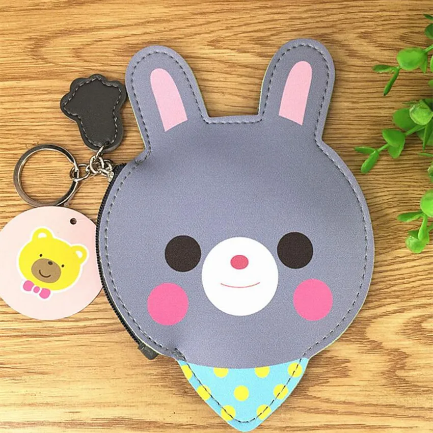 M141 милые Форма Для женщин Монета Кошельки Прекрасный Слоны Львы для кроликов и