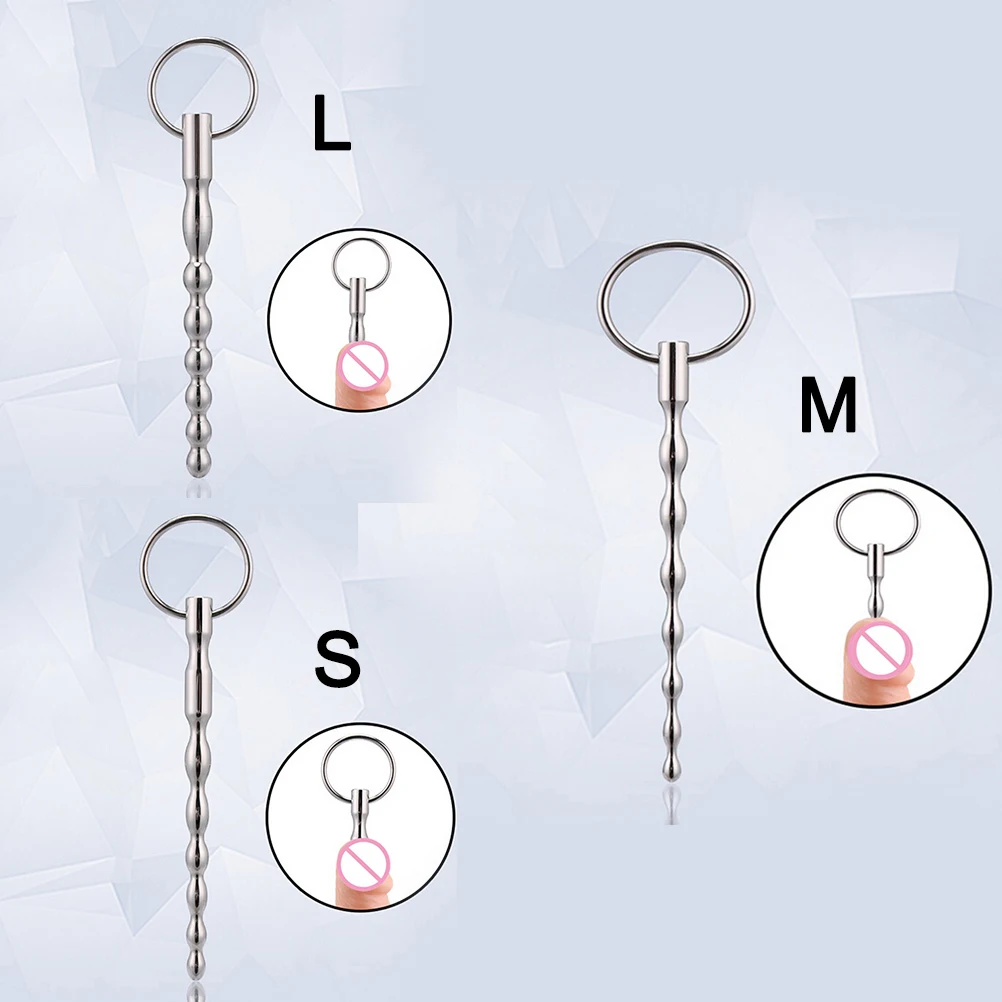 Жезл принца для взрослых секс мужской мастурбации 3 размера уретральная трубка