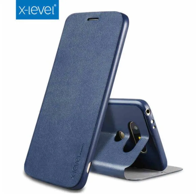 Для LGV20 LGG6 LG G7 чехол X-Level деловой чехол для телефона из искусственной кожи для LG G5 G6+ ТПУ флип-чехол для телефона для LG V20 LG G7