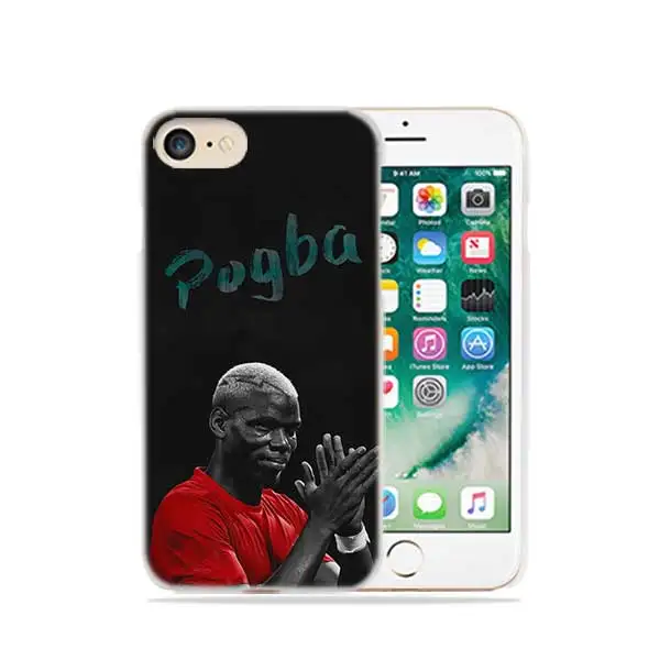 013 PlusFootball изображение Paul Pogba модный прозрачный чехол для iPhone Си р XS Max XR X 4S 5S SE 6 6s 7 8 Plus - Цвет: 013