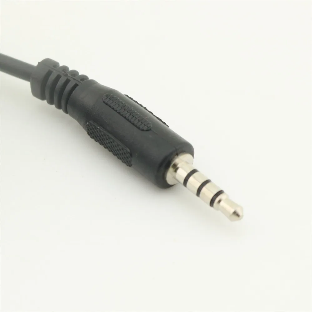 1pcs 3.5mm 1/8&quot 4 Pole Male To Stereo Car Aux Audio Extension Adapter Cable 1.2m | Компьютеры и офис