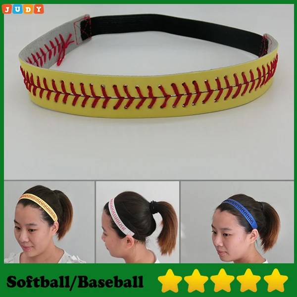 Повязка для волос Софтбола кожаная бейсбольная кепка с быстрым шагом повязка на