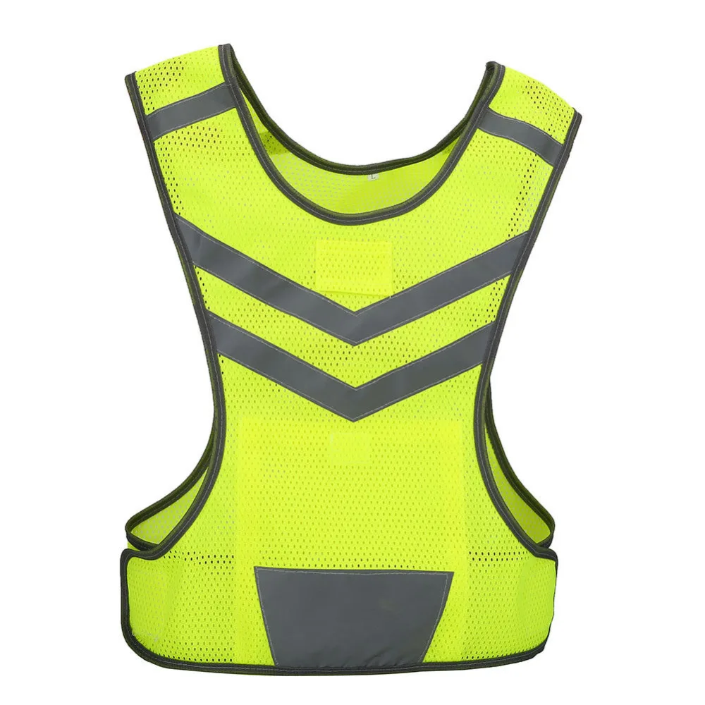 Reflective Vest Safety High Visibility Security For Night Work Sport Running | Дом и сад