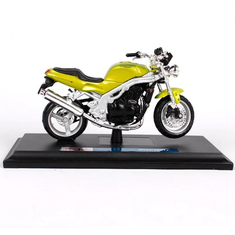 MAISTO 1:18 Триумф скорости мотоцикла велосипеда литая модель игрушка новая в коробке