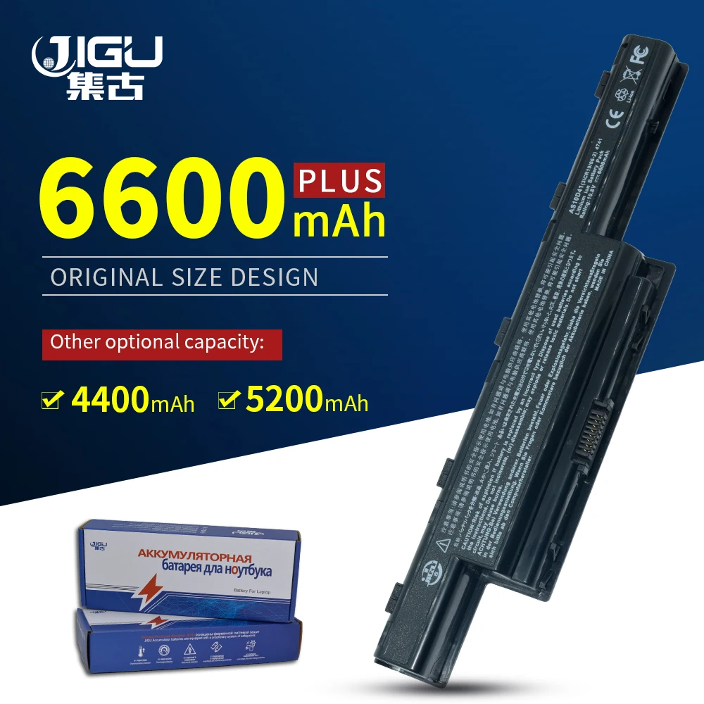 Аккумулятор JIGU для ноутбуков Acer Aspire батарея V3 AS10D51 5560G AS10D75 5741G 7551 5551G 7560 AS10D81 AS10D31 7741