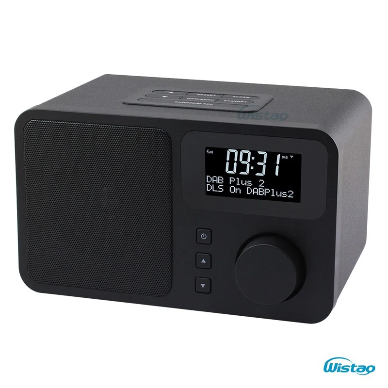 Цифровой радиоприемник DAB + FM Bluetooth динамик Повтор и будильник ЖК дисплей