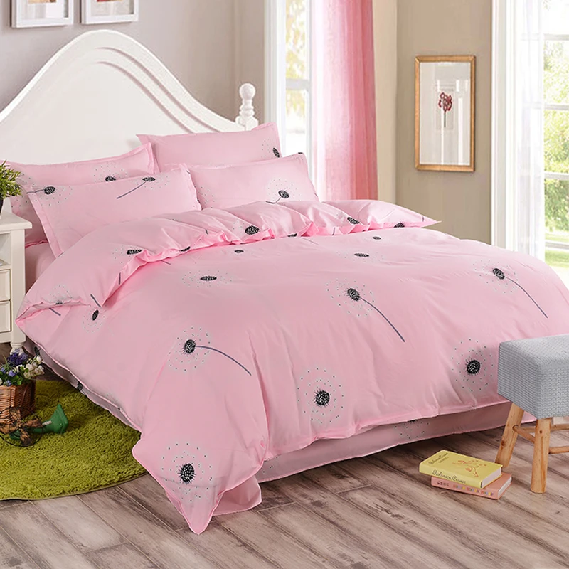 Постельное белье из полиэстера Комплект постельного белья 4 предметов