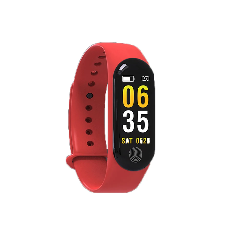 M3 плюс здоровье Интеллектуальный монитор сердечного ритма Смарт часы