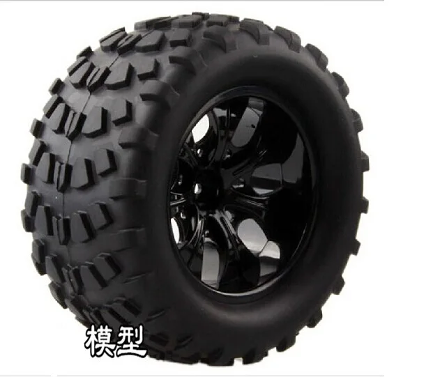 4Pcs Rubber Tires tyre For HSP RC 1:10 Flat Racing On Road Car | Игрушки и хобби