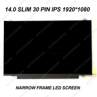 14 0 fhd ips screen narrow frame display ips 19201080 n140hca eac tv140fhm nh0 b140han04 2 slim matrix smaller size