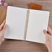 journal a5 notebook kraft grid dot blank drawing daily weekly planner agenda book time management school supplies gift
