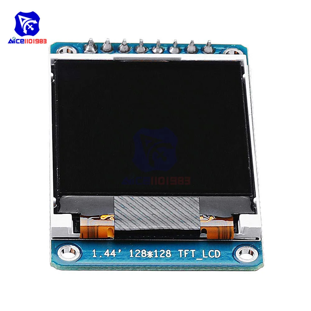 1,44 дюймовый TFT lcd 65K цветной дисплей 128x128 последовательный порт SPI модуль ST7735 для 51 ARM Arduino