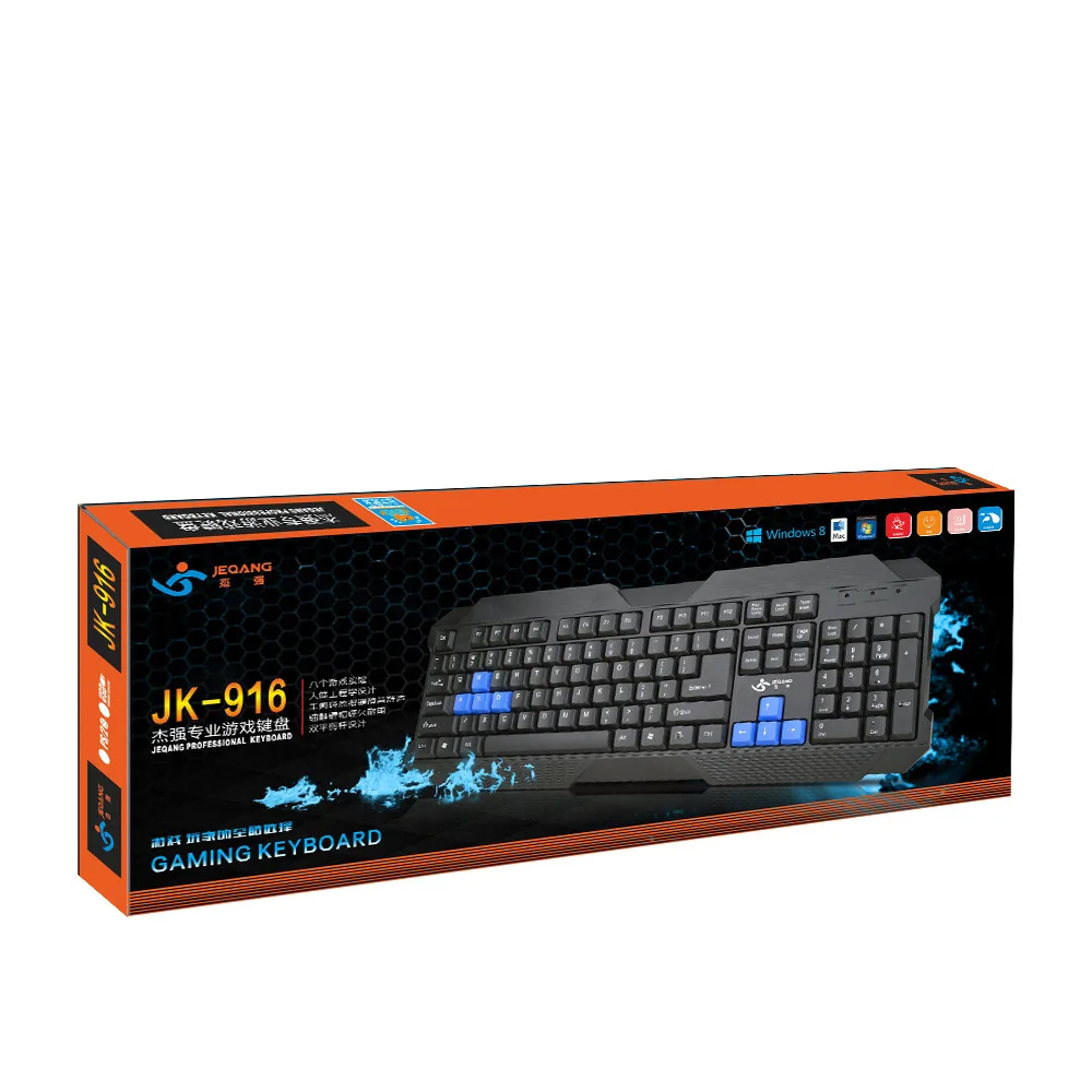 Новое поступление игровая клавиатура переключаемый компьютер ноутбук USB