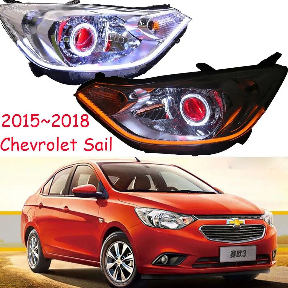 Передняя фара с ангельскими глазами для CHEVROLET SAIL s передсветильник 2010 2012 2013/2015 2016