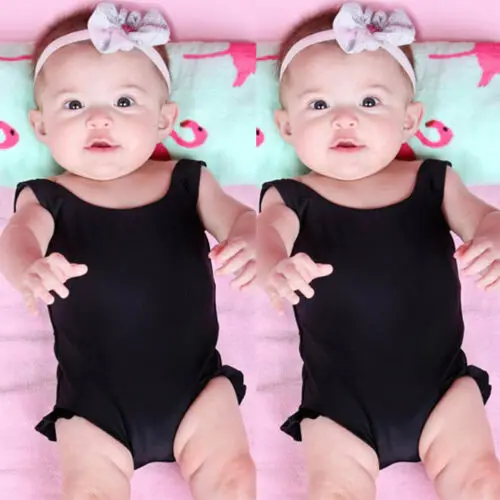 US Newborn Baby Girls Swimsuit Swimwear Swimming Suit One-piece Bikini Costume | Мать и ребенок