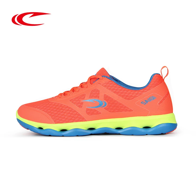 Saiqi мужчин кроссовки легкие 2018 Весна Лето Дышащие амортизацию мужские Спорт