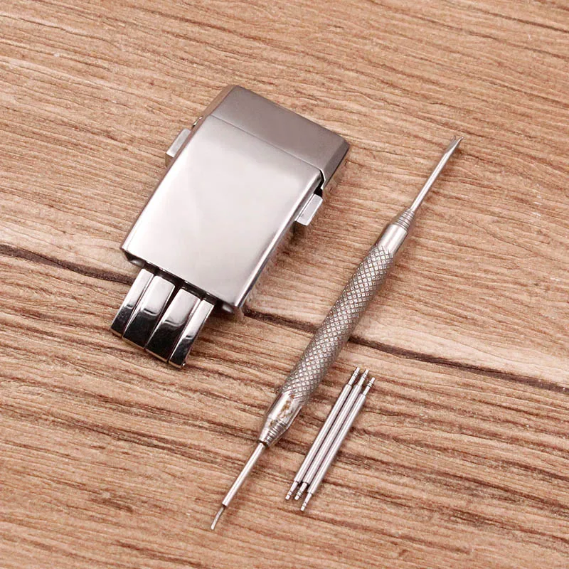 Аксессуары для часов для браслета Breitling 1884 резиновый нейлоновый ремешок для часов Складная пряжка - Цвет ремешка: Silver