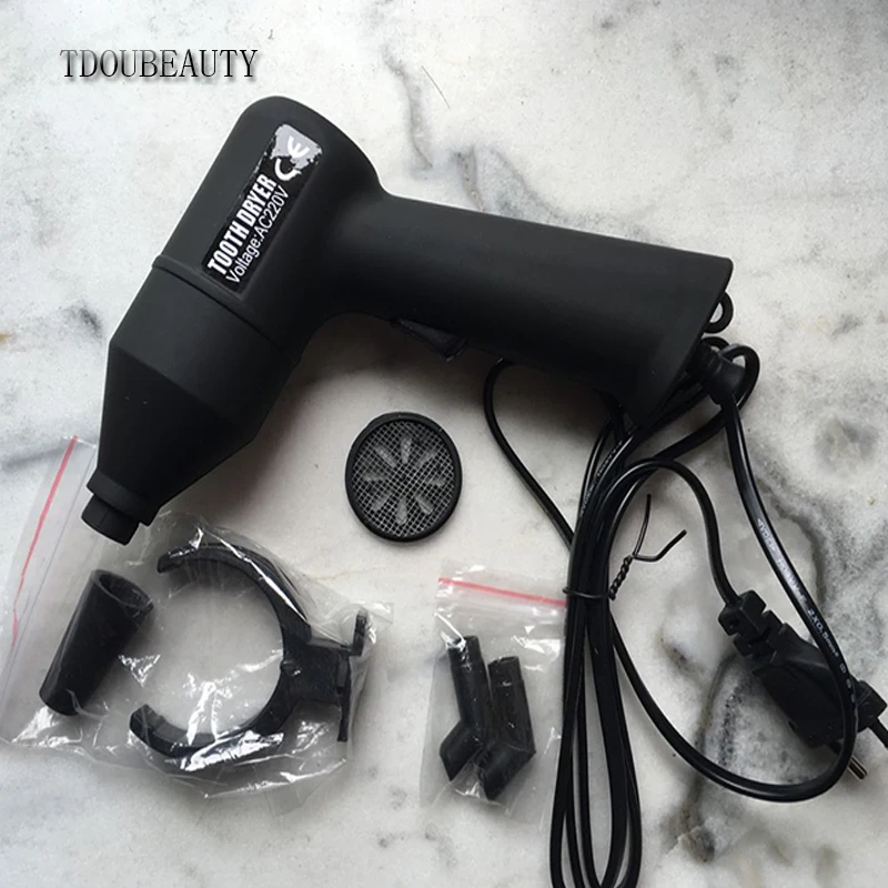 Новинка 2020 стоматологическая сушилка для зубов TDOUBEAUTY зубная с 2 насадками