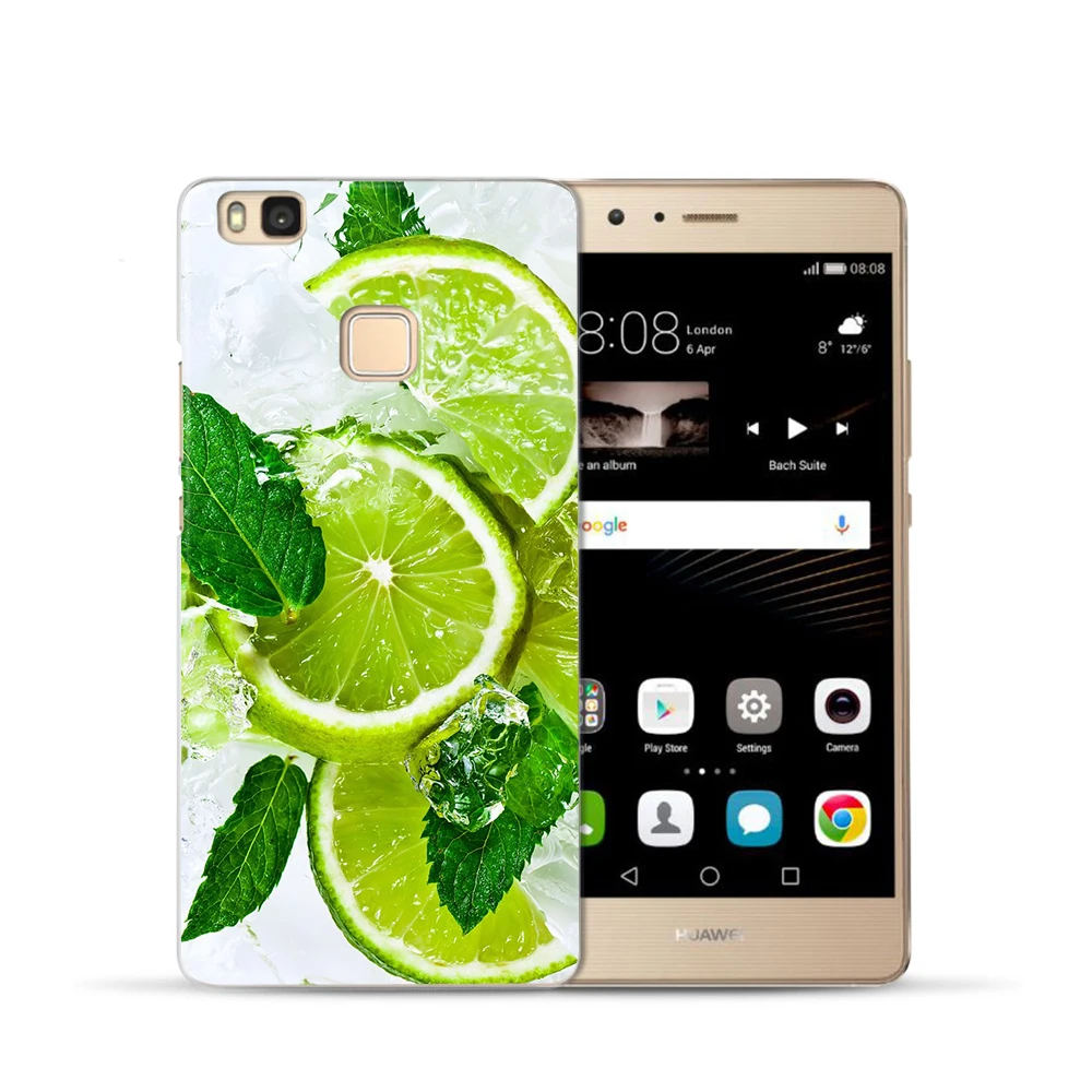 Летний чехол с фруктами для Huawei Mate 9 10 Lite Pro Nova 2 plus Y5 2017 Y6 II Y7 силиконовый телефона