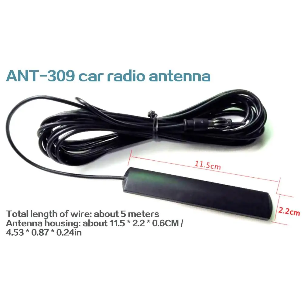 Автомобильный Стайлинг для универсального авто радио FM антенна усилитель