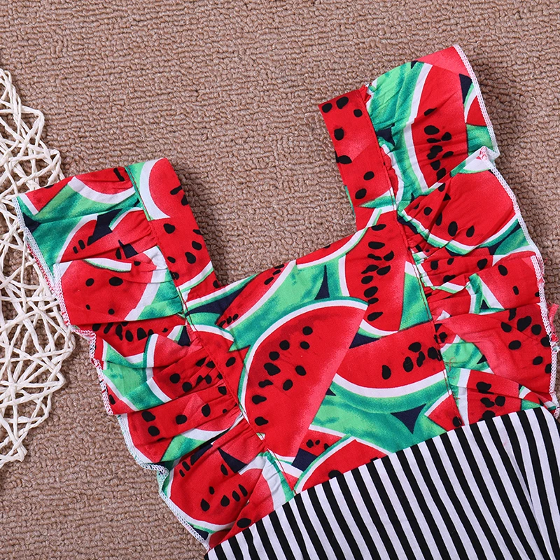 2019 боди милый новорожденных Летняя Одежда для девочек без рукавов из хлопка Dloral