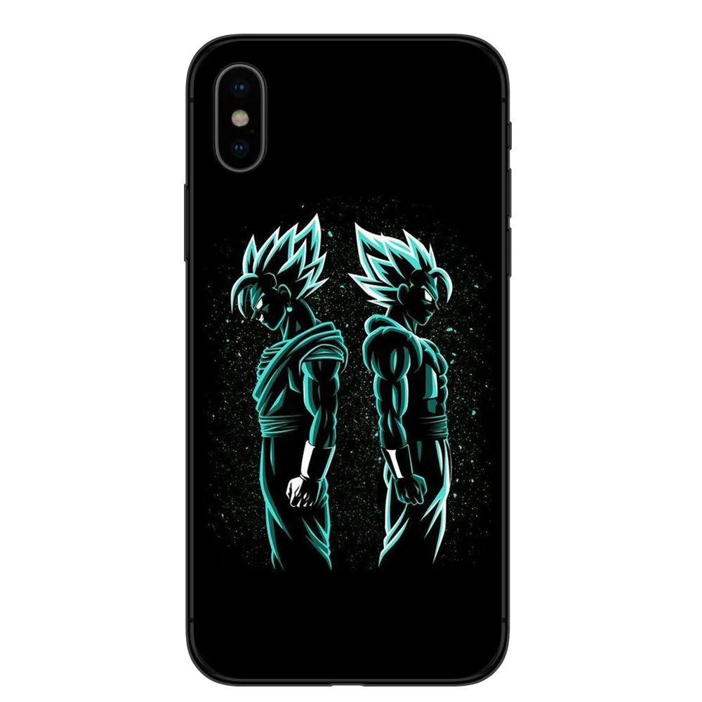 T2879 Dragon Ball Z Super DBZ Goku Fashion Coque для iPhone X XR XS MAX 8Plus 8 7Plus 7 6 6s plus 5s SE мягкий чехол для телефона ТПУ чехол Капа - Цвет: T2879