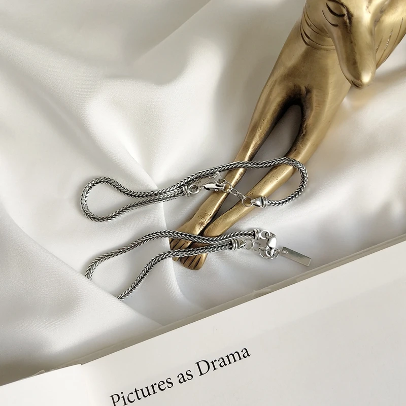 Светлые серебряные браслеты в виде хвоста Феникса модные ювелирные украшения