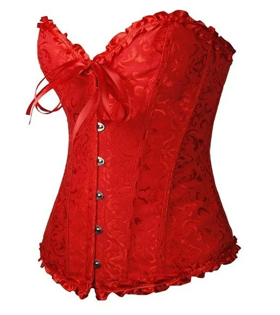 Женский корсет без бретелек белый черный синий красный|corset sexy women|6xl corsetcorsets and