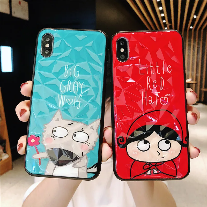 COOLY пары чехол для iphone XS Max X XR 6 6S 7 8 плюс чехол-накладка милые панели телефона с