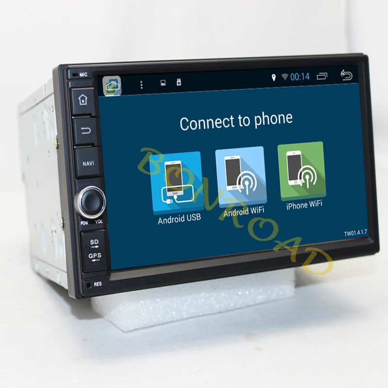 Bonroad 2Din 7 'ƌ.0 автомобилей плеер Радио GPS Универсальный без DVD Аудиомагнитолы
