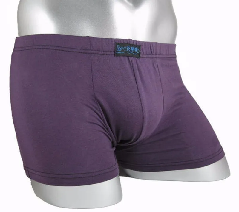 5 шт./лот нижнее белье большого размера из хлопка дышащие трусы боксеры с высокой
