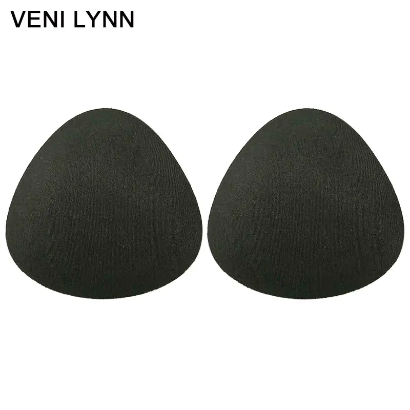 VENI LYNN треугольные поролоновые накладки на грудь, увеличивающие объем бюстгальтера пуш-ап для купальников и бикини, увеличивающие размеры от 1 до 2 чашек