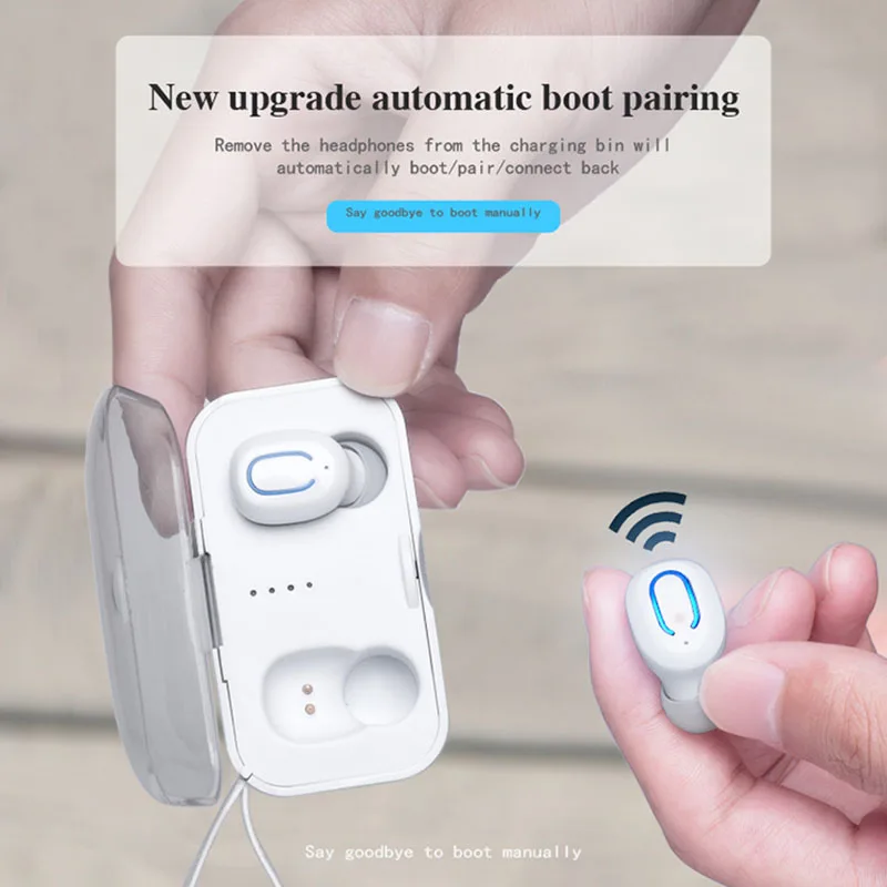FERSHA T18 Bluetooth Гарнитура 3D стерео беспроводные наушники спортивные наушники для Iphone Android Pk X27 I7/I7S мобильного телефона