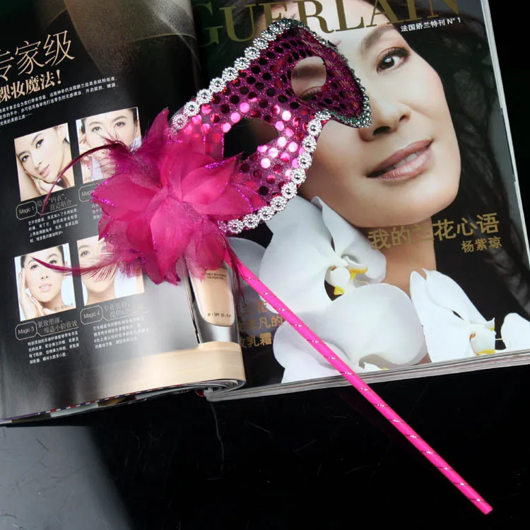 Новинка 2014. Вечерние Маски с блестками. Венецианские маски для Хеллоуина.